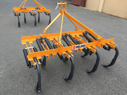 cultivator for tractor width 140cm 7 tynes for soil preparation and weeds disrupting mod de 140 7