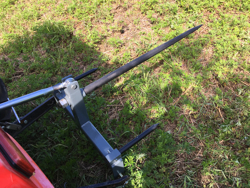 hey bale fork for small traktors dk 3