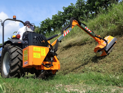 tractor mounted hedge cutter airone 100