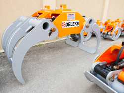 log grapple mini diggers forest crane or manure loading dk 16