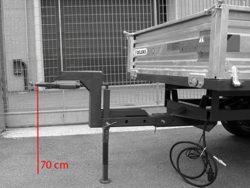 height drawbar 700mm