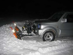 snowblade for off road vehicles lns 190 j