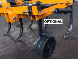 cultivator for tractor width 140cm 7 tynes for soil preparation and weeds disrupting mod de 140 7