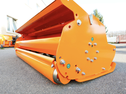 sideshift flail mower heavy offset side mulcher for tractors alce 140