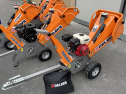 petrol chipper shredder dk 500 lf