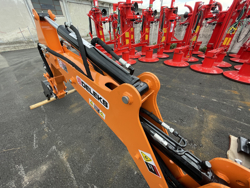 universal backhoe with bucket for agricultural tractors mod drs 2000