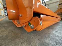 shredder with hydraulic side shift for orchard tractors mod jaguar 170