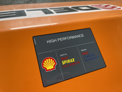 shredder with hydraulic side shift for orchard tractors mod jaguar 170