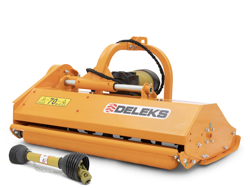 shredder with hydraulic side shift for orchard tractors mod jaguar 150