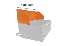 rear panel bucket 140
