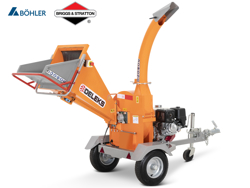 petrol chipper shredder woodchipper with engine dk 900 bs