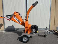 petrol chipper shredder woodchipper with engine dk 900 bs