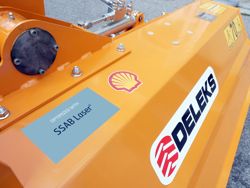 offset verge flail mower multi use sideshift mulcher for tractors volpe 100
