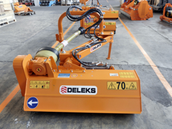 offset verge flail mower for tractor volpe 140