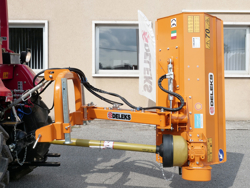 offset verge flail mower for tractor volpe 140