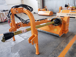 offset verge flail mower for tractor volpe 140