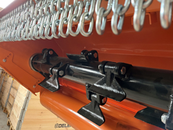 forestry mulcher of 120cm for mini excavators hydraulic shredder mod arh 120