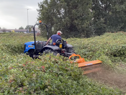 adjustable sideshift flail mower 160cm for 40 70hp tractors shredder mulcher leopard 160 sph