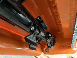 forestry mulcher of 80cm for mini excavators hydraulic shredder mod arh 80