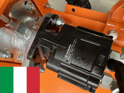 forestry mulcher of 80cm for mini excavators hydraulic shredder mod arh 80