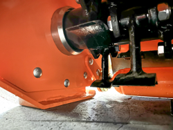 forestry mulcher of 100cm for mini excavators hydraulic shredder mod arm 100