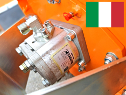 forestry mulcher of 80cm for mini excavators hydraulic shredder mod ar 80