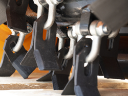 forestry mulcher of 100cm for mini excavators hydraulic shredder mod ar 100