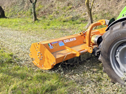 adjustable sideshift mower for tractors shredder mulcher mod gepard 190