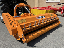 adjustable sideshift mower for tractors shredder mulcher mod gepard 190