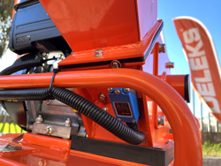 petrol chipper shredder dk 300 bs