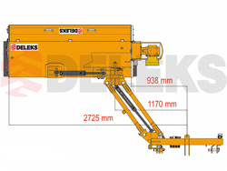 sideshift flail mower heavy offset side mulcher for tractors dragon 180