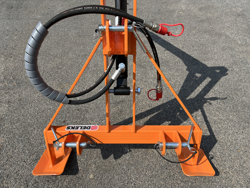 hydraulic crane for small tractors el 300