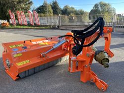 sideshift flail mower heavy offset side mulcher for tractors dragon 220
