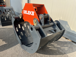 stone and sorting grapple for mini diggers and forest cranes dkp 15
