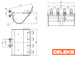 bucket for s100 miniexcavator 500