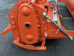 heavy rotavator tiller for tractors working width 200cm for soil preparation mod dftr 200