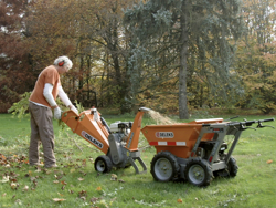 petrol chipper shredder dk 500 lf
