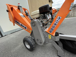 petrol chipper shredder dk 500 lf