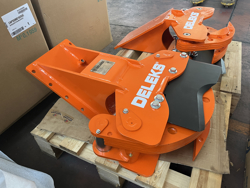 tree shear log grapple for mini excavators cf 11