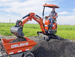 mini excavator 1 ton m120