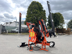 tractor mounted hedge cutter merlo