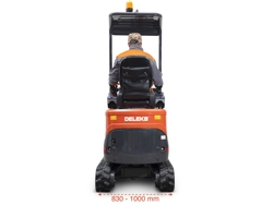 mini excavator 1 ton s120 s30