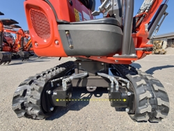 mini excavator 1 ton m100se