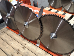 circular saw blade attachment for excavators and hedge cutters cutter3