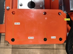 circular saw blade attachment for excavators and hedge cutters cutter3