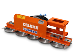 circular saw blade attachment for excavators and hedge cutters hrdisc5