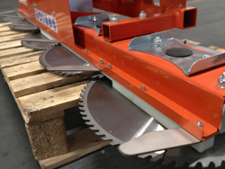 circular saw blade attachment for excavators and hedge cutters cutter5