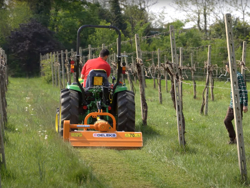side shift mower 120cm multipurpose mulcher with hammers for tractor lince sp120h
