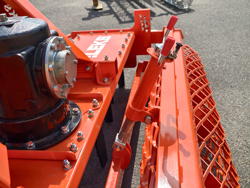 adjustable power harrow for tractors kr 210h
