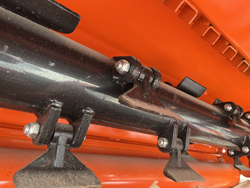 adjustable sideshift flail mower for 60 100hp tractors shredder mulcher grizzly 200 refurbished 88